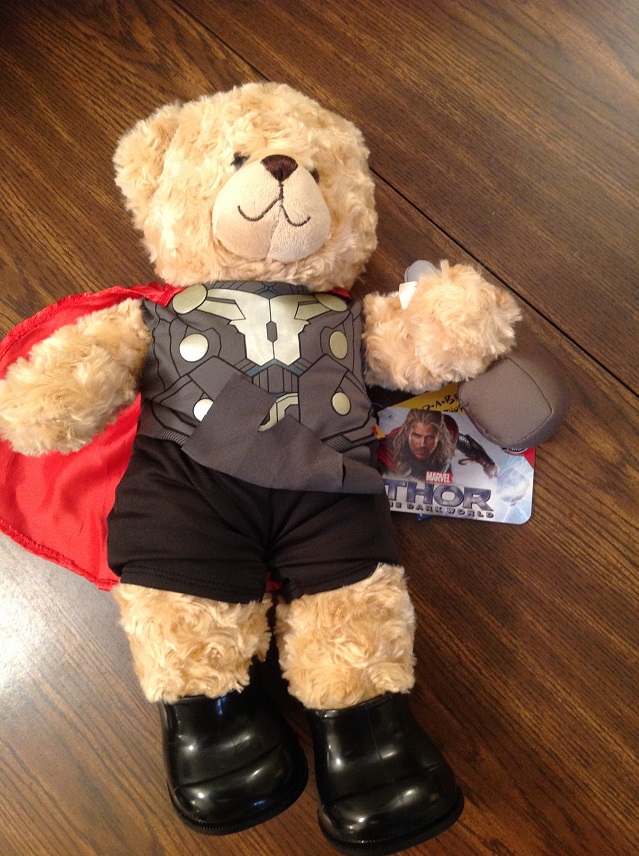 BuildaBear Teams Up With Marvel! Look For Thor Holding