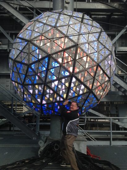 New Years Eve Ball Being Held By Me!