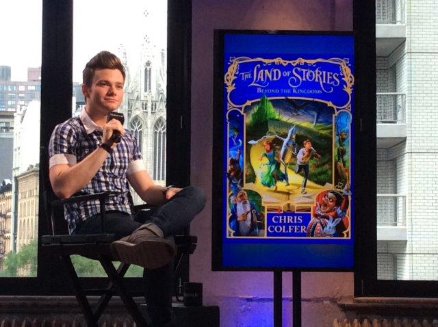 Chris Colfer, Glee, The Land of Stories
