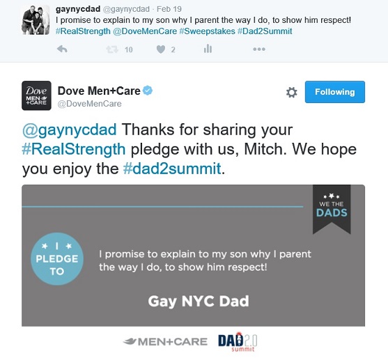 "Dove Men+Care, Dad 2 Summit, Michael Strahan"
