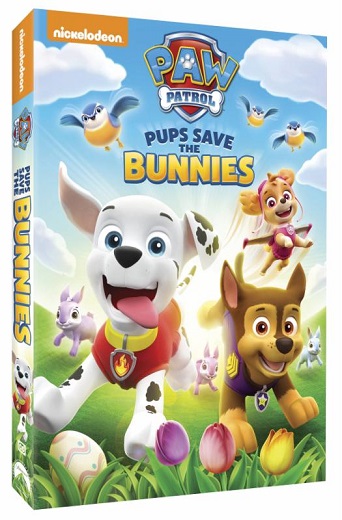 "NickelodeonDVD's'S PAW Patrol: Pups Save the Bunnies DVD!"