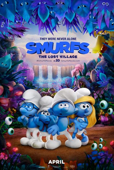 Smurfs 3, Smurfs: The Lost Village Opens Friday April 7th!