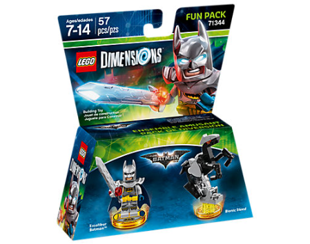 Lego Dimensions Fun Pack Excalibur Batman!
