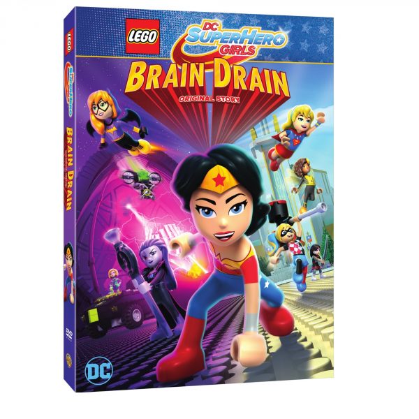 LEGO® DC Super Hero Girls: Brain Drain DVD!