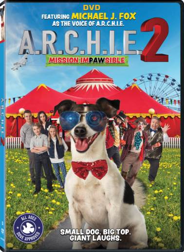 Double Giveaway! A.R.C.H.I.E. 2: Mission Impawsible DVD! With Michael J. Fox!