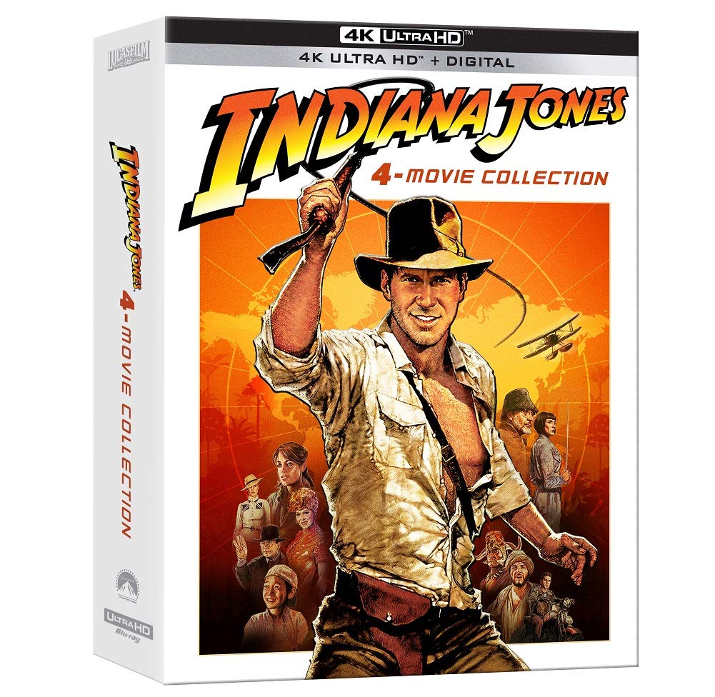 Indiana Jones 4 Movie Collection Available Now in a New 4K Ultra HD Set 