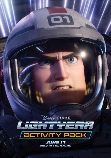 Disney and Pixar's "Lightyear" Activity Sheets!