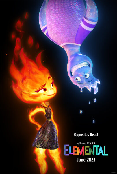 Disney and Pixar’s Elemental Opens Friday!