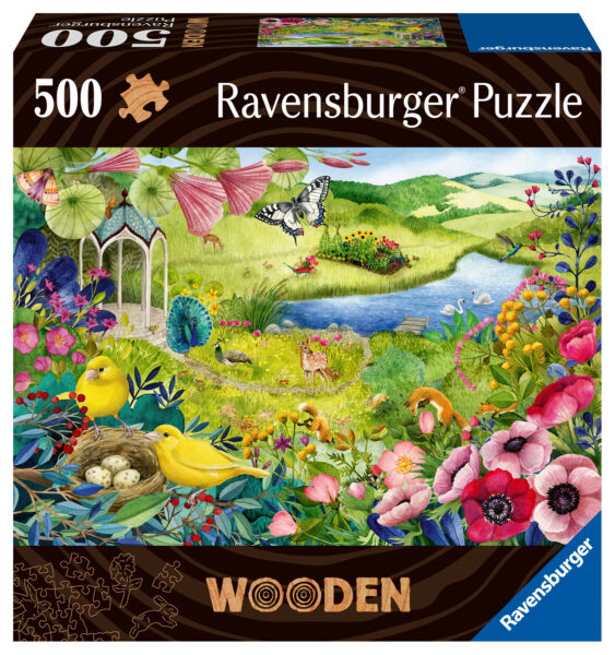 Nature Garden Wooden Puzzle